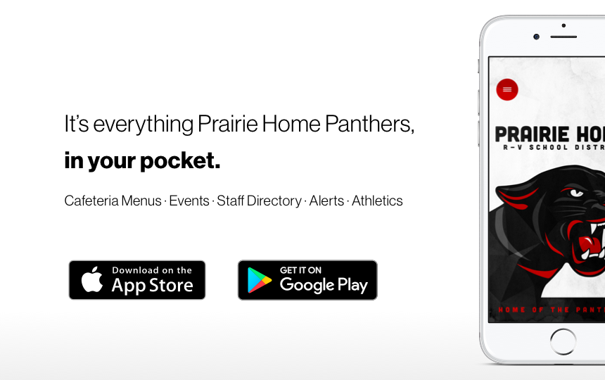 Prairie Home Panthers New Mobile App