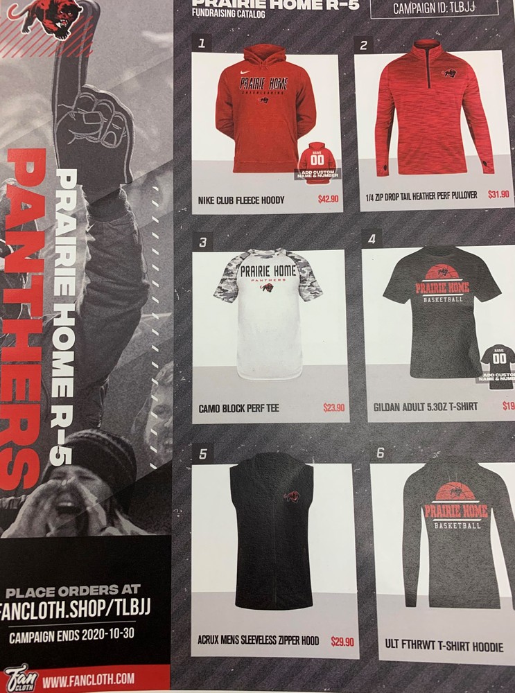 Panther Gear Fundraiser