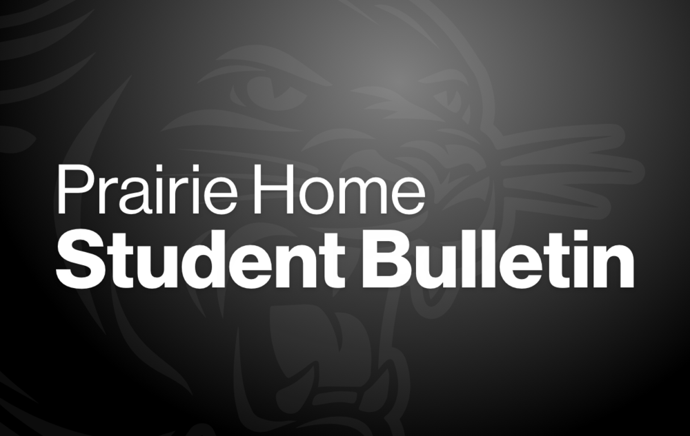 3/14 Student Bulletin
