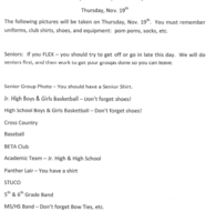 Weekly Newsletter 11/13/20