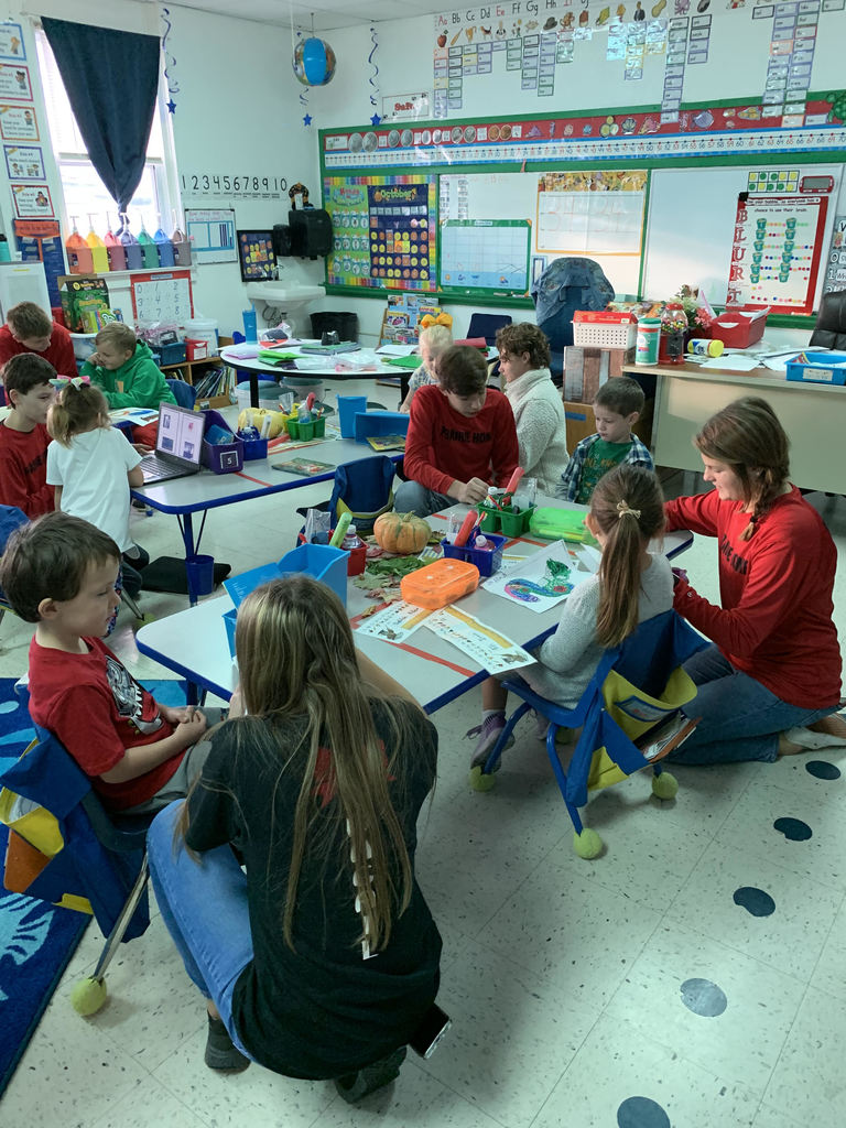 Reading to Kindergarten