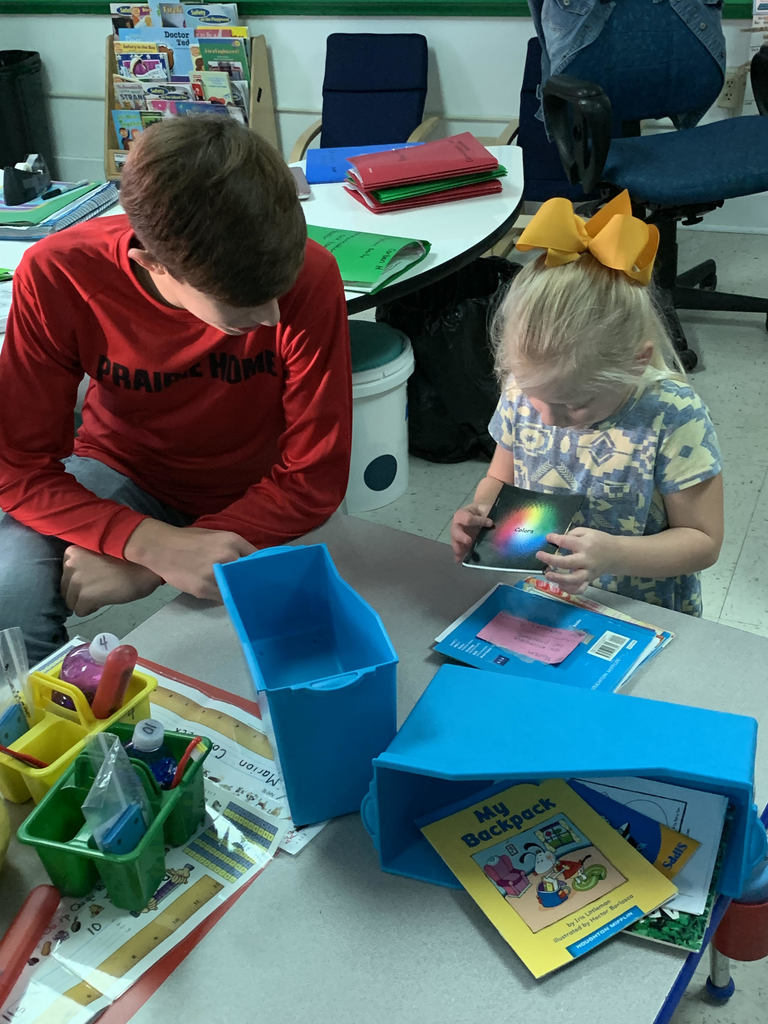 Reading to Kindergarten