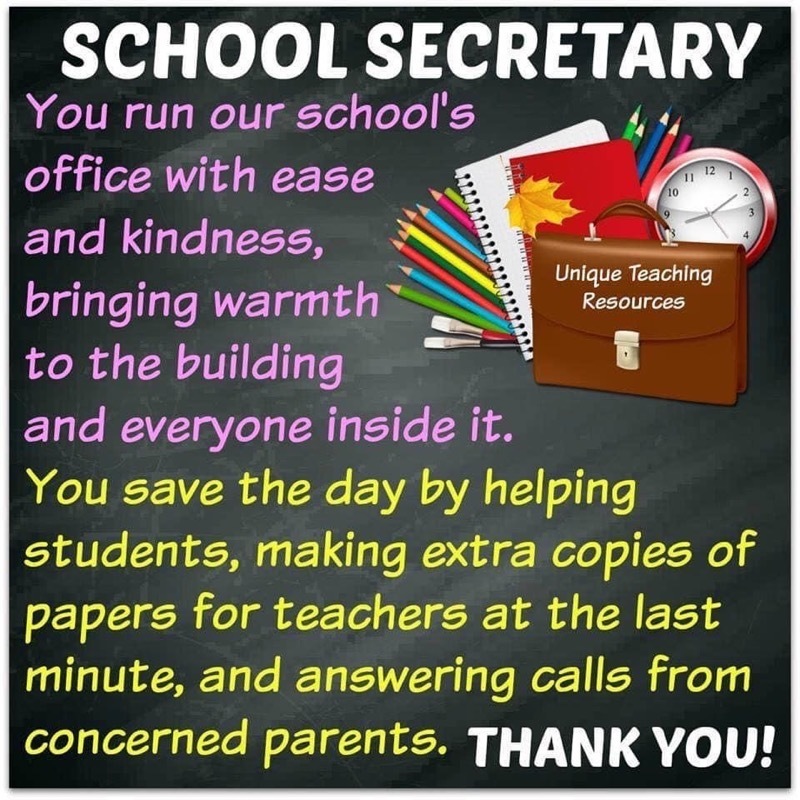 Thankyou Secretary poem